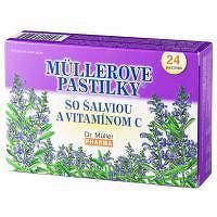 Müllerovy pastilky se šalvějí 24 ks CZ/SK