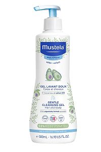 Mustela Jemný čist.telový-vlasový gél 500 ml