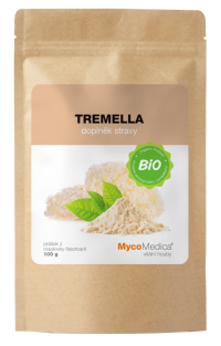 Mycomedica Tremella prášok BIO 100 g