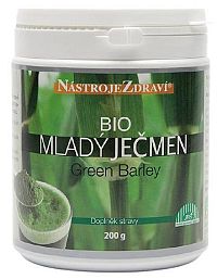 Nástroje Zdravia Mladý jačmeň Bio 200 g