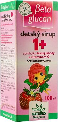 Natures Beta Glucan Detský sirup 100 ml
