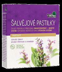 Naturprodukt Šalvějové pastilky 20 ks