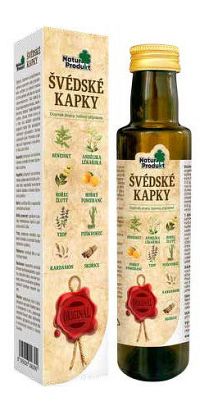 Naturprodukt Švédské kapky 250 ml