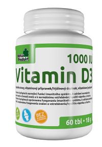 Naturprodukt Vitamin D3 1.000 IU 60 tabliet