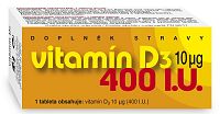 Naturvita Vitamín D3 10MCG 400I.U. 90 tabliet