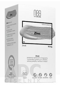 nesVITAMINS Zinc 15 mg 60 ks