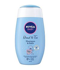 NIVEA BABY ŠAMPÓN A PENA DO KÚPELA 200 ml