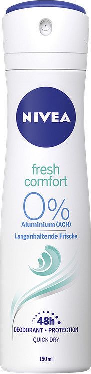 Nivea Fresh Comfort deospray 150 ml