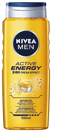 Nivea Men Active Energy sprchový gél 250 ml