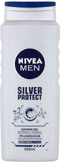 Nivea Men Silver Protect Sprchový gél 500 ml
