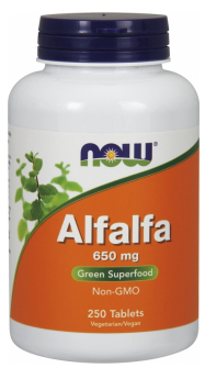 Now Foods Alfalfa 250 tabliet