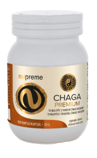 Nupreme Chaga Premium 100 kapsúl