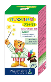 Pharmalife Vitamín D3 + K2 pre deti GTT 30 ml
