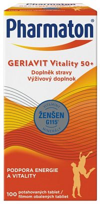 Pharmaton Geriavit 100 kapsúl CZ