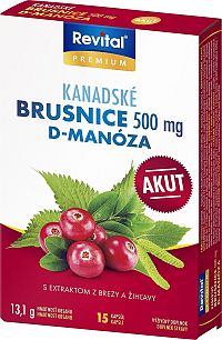 Revital Kanadské brusnice 15 kapsúl