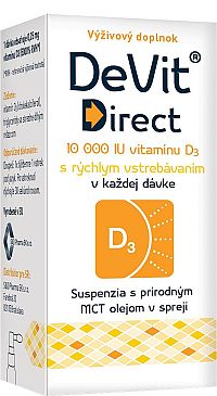S&D Pharma DeVit Direct 10 000 IU sprej 6 ml