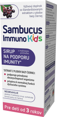 Sambucus Immuno kids sirup 120 ml