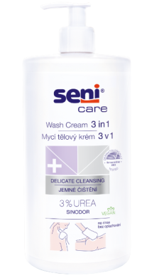 Seni Care mycí tělový krém 3v1 1000 ml