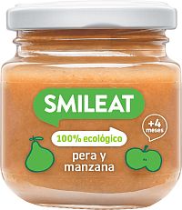 SMILEAT Organic Hruška s jablkom 130 g