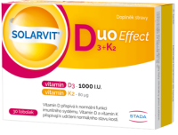 SOLARVIT DuoEffect D3+K2 30 tobolek