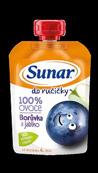 Sunar Do ručičky jablko-BORŮVKA 100g