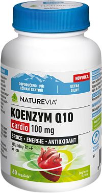 Swiss Naturevia koenzym Q10 Forte 60 kapsúl
