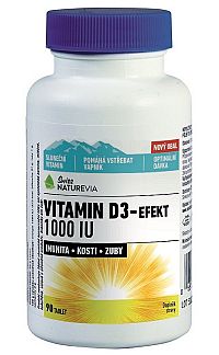 Swiss Vitamín D3 1000IU 90 tabliet