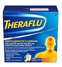 THERAFLU prechladnutie a chrípka 14 vrecúšok