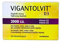 Vigantolvit D3 2000 IU 60 kapsúl