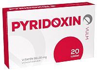 Vulm Pyridoxin Vitamín B6 20 mg 20 tabliet