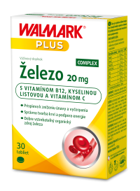 Walmark Železo 20 mg 30 tabliet
