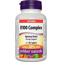 Webber Naturals B100 Complex 90 tabliet