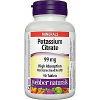 Webber Naturals Draslík 100 mg 90 tabliet