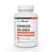 GymBeam Ginkgo Biloba + Magnézium 90 kaps.
