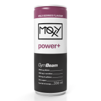 GymBeam Moxy Power+ Energy Drink 330 ml wild berries