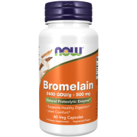 Now Bromelaín kapsule 500 mg 60 kapsúl