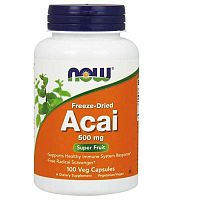 NOW Foods Acai 500 mg 100 kaps.