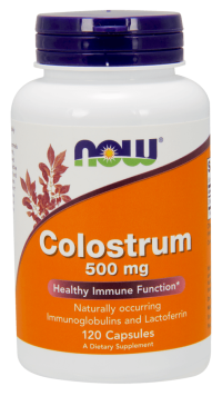 Now Foods Colostrum 500 mg 120 kaps