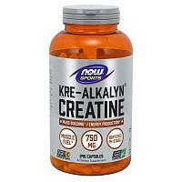 NOW Kre-Alkalyn Creatine 120 kaps.