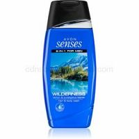 Avon Senses Wilderness sprchový gél a šampón 2 v 1 100 ml