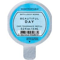 Bath & Body Works Beautiful Day vôňa do auta náhradná náplň 