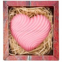 Bohemia Gifts & Cosmetics Heart ručne vyrobené mydlo s glycerínom  120 g