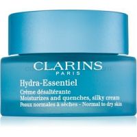 Clarins Hydra-Essentiel hodvábne jemný hydratačný krém pre normálnu až suchú pleť 50 ml
