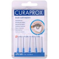 Curaprox Soft Implantat CPS náhradné medzizubné kefky na čistenie implantátov 5 ks CPS 505 2,0 - 5,5 mm  