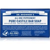 Dr. Bronner’s Peppermint tuhé mydlo 140 g
