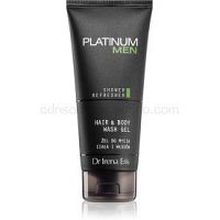 Dr Irena Eris Platinum Men Clean-Up osviežujúci sprchový gél na telo a vlasy 200 ml