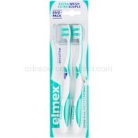 Elmex Sensitive Professional zubné kefky extra soft 2 ks Blue & Green 2 ks