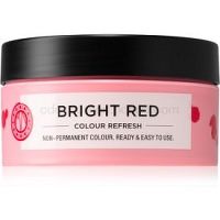 Maria Nila Colour Refresh Bright Red jemná vyživujúca maska bez permanentných farebných pigmentov výdrž 4 – 10 umytí 0.66 100 ml