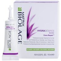 Matrix Biolage Hydra Source intenzívna vlasová kúra pre suché vlasy bez parabénov  10x10 ml