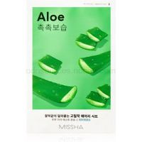Missha Airy Fit Aloe plátenná maska s vysoko hydratačným a vyživujúcim účinkom  19 g